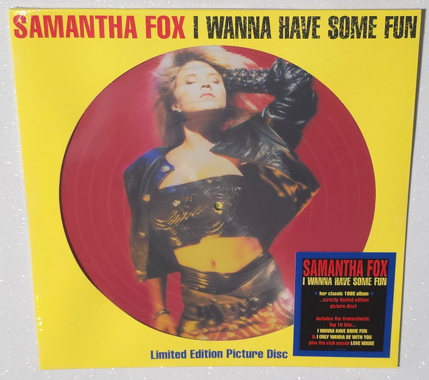 Samantha Fox – I Wanna Have Some Fun (2025) (Limited Edition Picture Disc Vinyl LP)