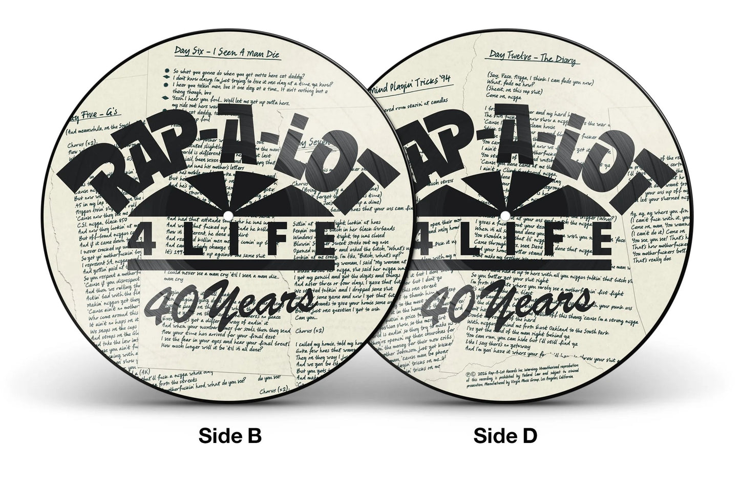 Scarface – The Diary: Rap-A-Lot 40th Anniversary Reissue (2026) (Limited Edition Picture Disc Vinyl LP)