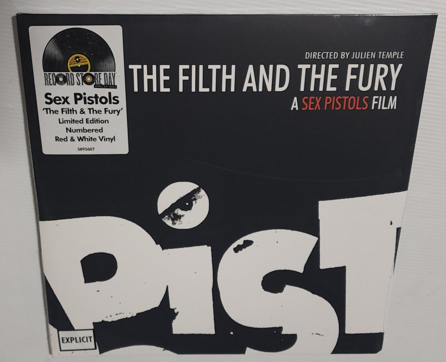 Sex Pistols – The Filth And The Fury (2024 RSD) (Limited Edition Red & White Colour Vinyl LP)