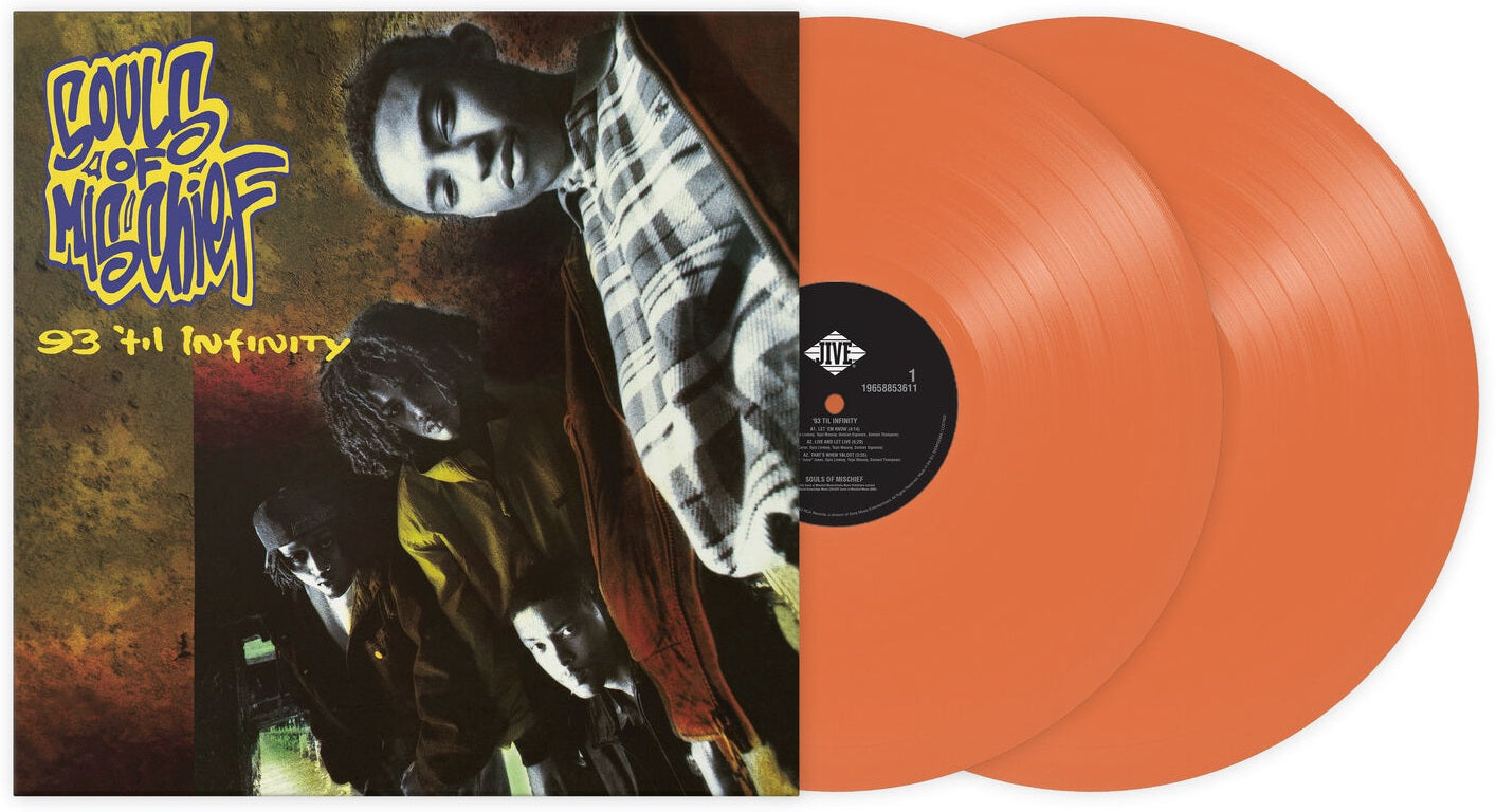 Souls Of Mischief – 93 'Til Infinity (2024 Reissue) (Limited Edition Orange Colour Vinyl LP)