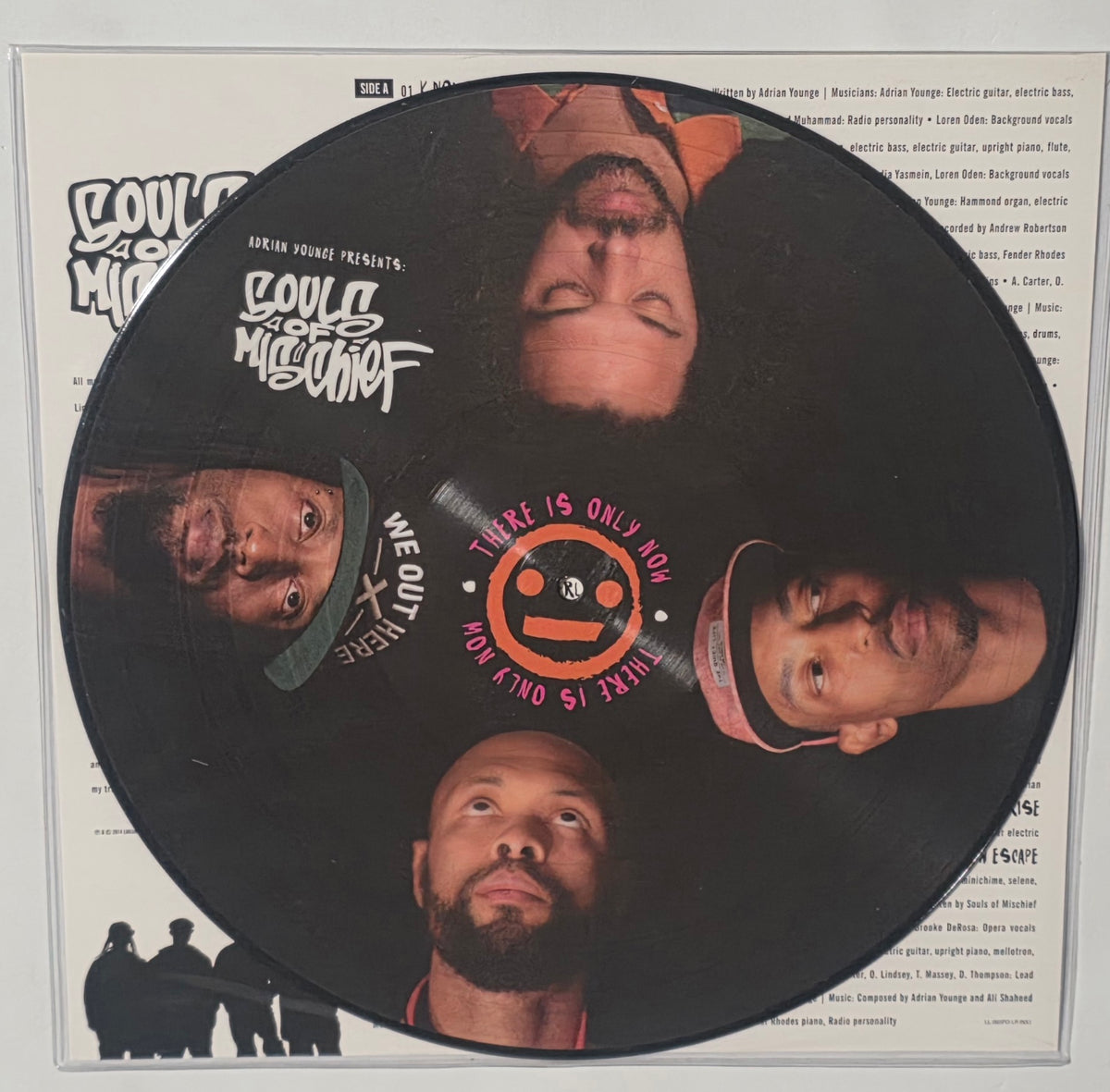Adrian Younge Presents Souls Of Mischief – There Is Only Now (2014) (Limited Edition Picture Disc Vinyl LP)