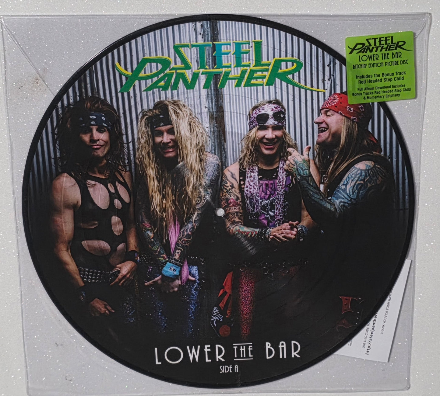 Steel Panther – Lower The Bar (2017 BF RSD) (Limited Edition Picture Disc Vinyl LP)