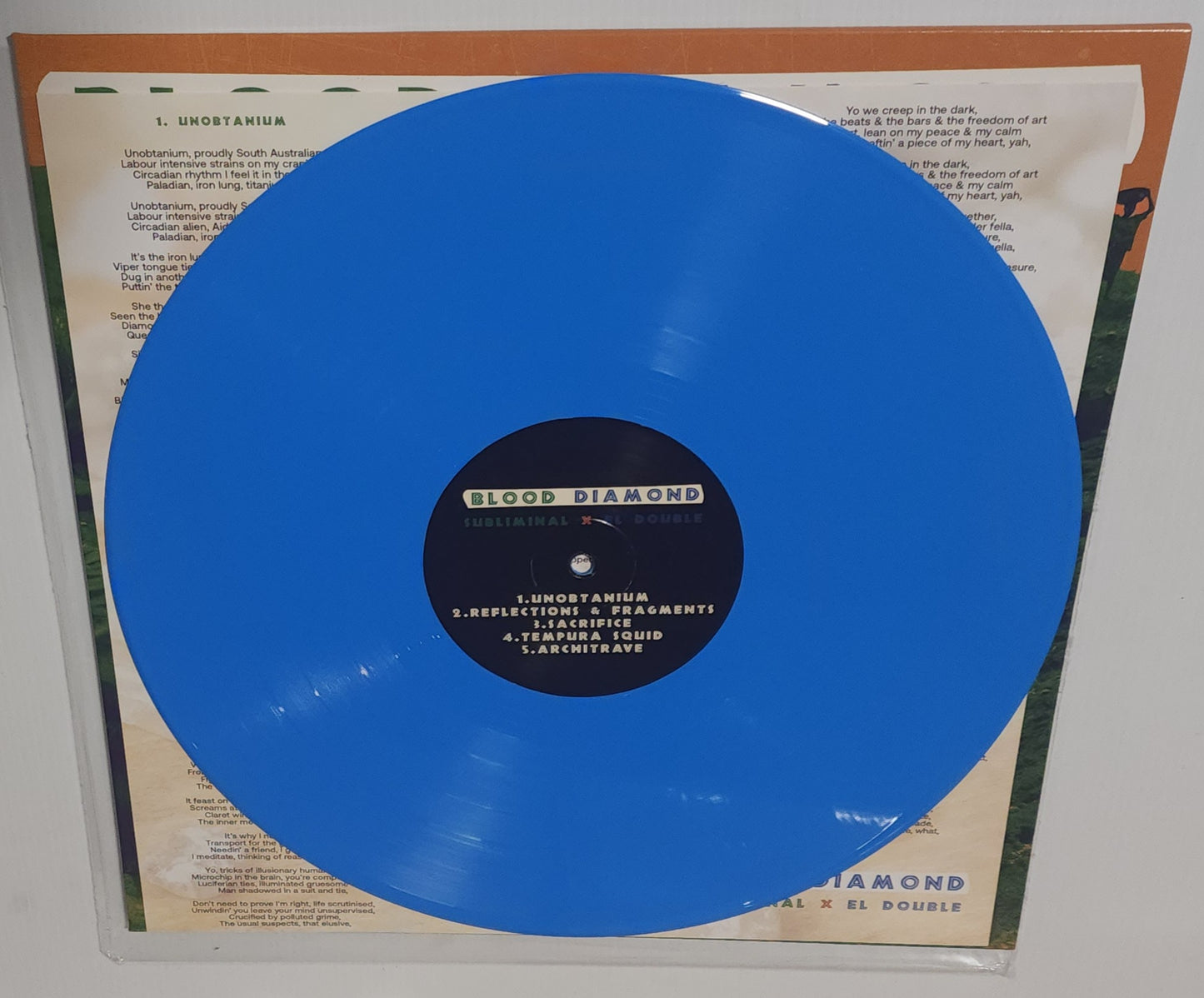 Subliminal & El Double - Blood Diamond (2024) (Limited Edition Blue Colour Vinyl LP)