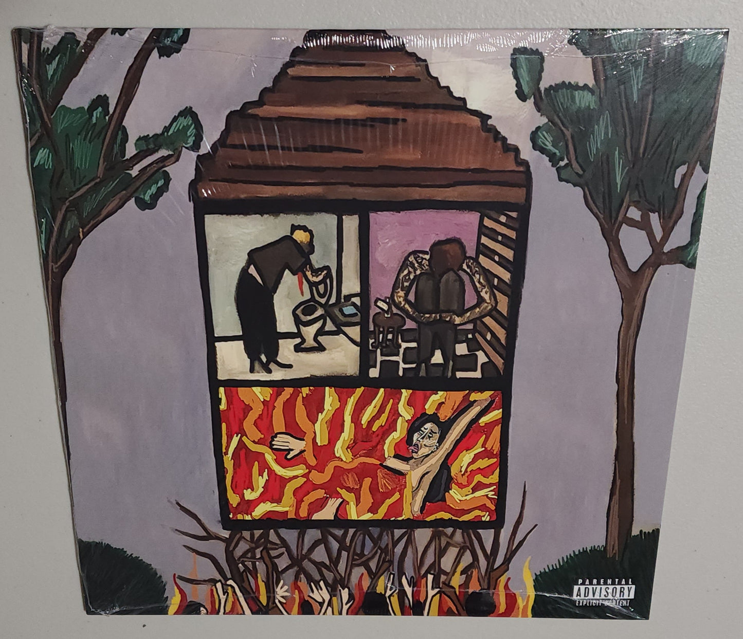 $uicideboy$ - Long Term Effects Of Suffering (2022) (Limited Edition Glow Green Colour Vinyl LP)