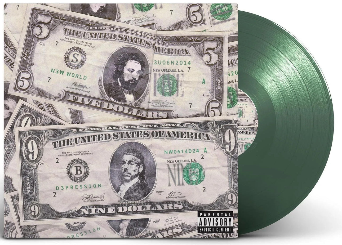 $UICIDEBOY$ - New World Depression (2024) (Limited Edition Coke Bottle Green Coloured Vinyl)