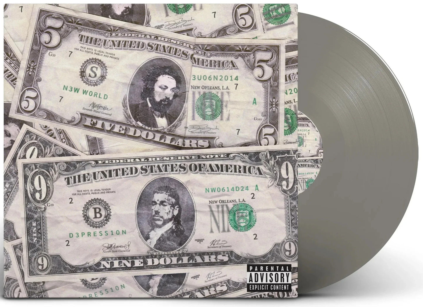 $UICIDEBOY$ - New World Depression (2024) (Indie Exclusive Limited Edition Gray Coloured Vinyl)