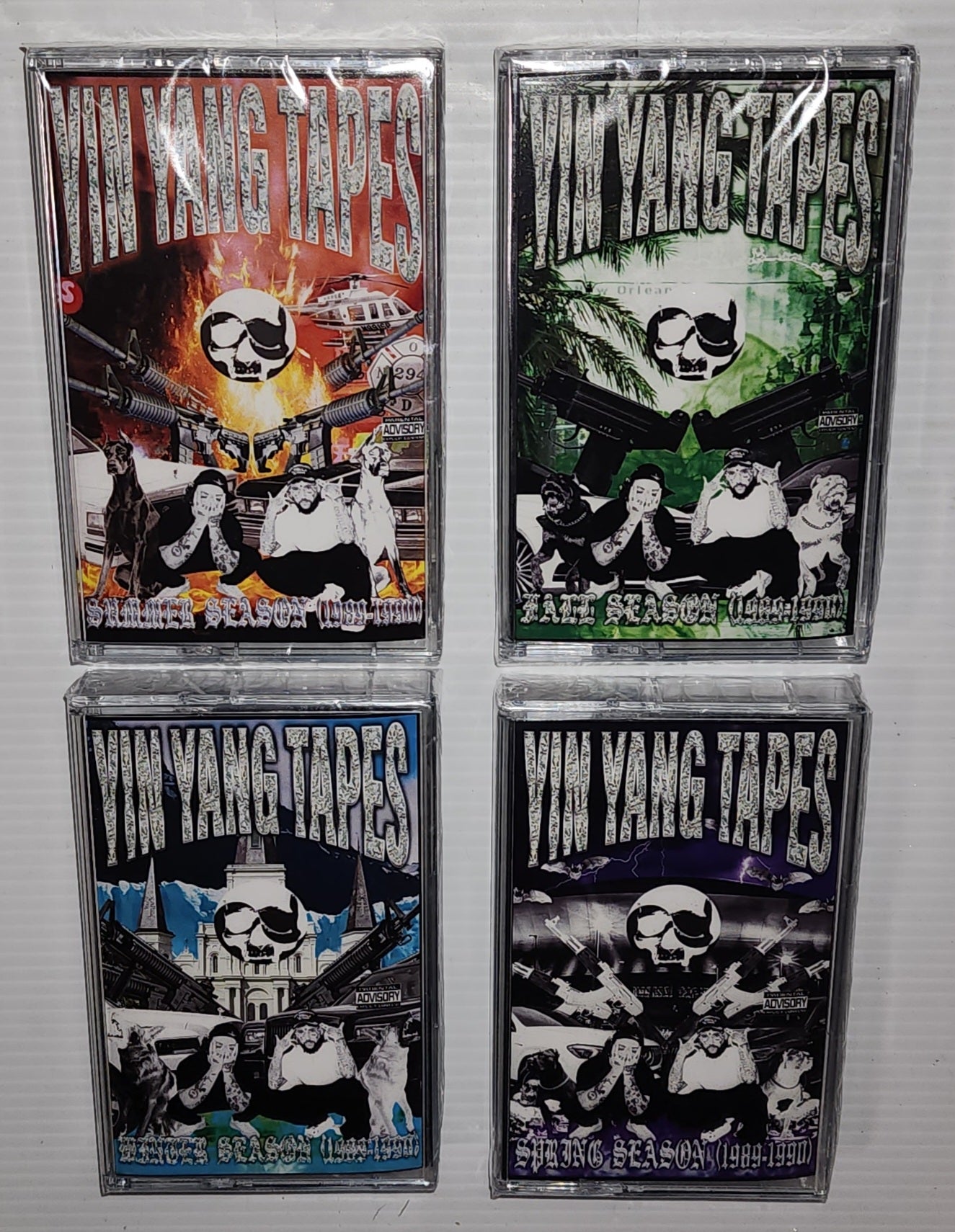 $uicideboy$ - The Yin Tang Tapes (2023) (Complete Cassette Tape Set)