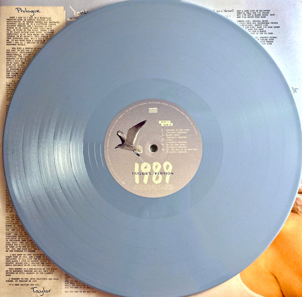 Taylor Swift – 1989 (Taylor's Version) (2023) (Limited Edition Crystal Skies Blue Colour Vinyl LP)