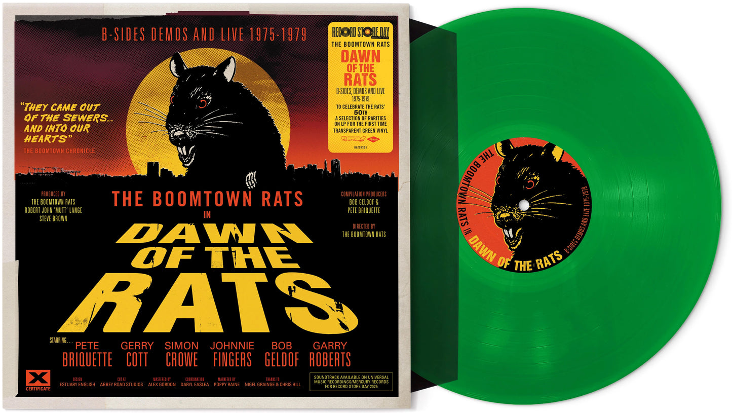 The Boomtown Rats - Dawn Of The Rats: Demos, B-Sides And Live 1975-1979 (2025 RSD) (Limited Edition Green Colour Vinyl LP)
