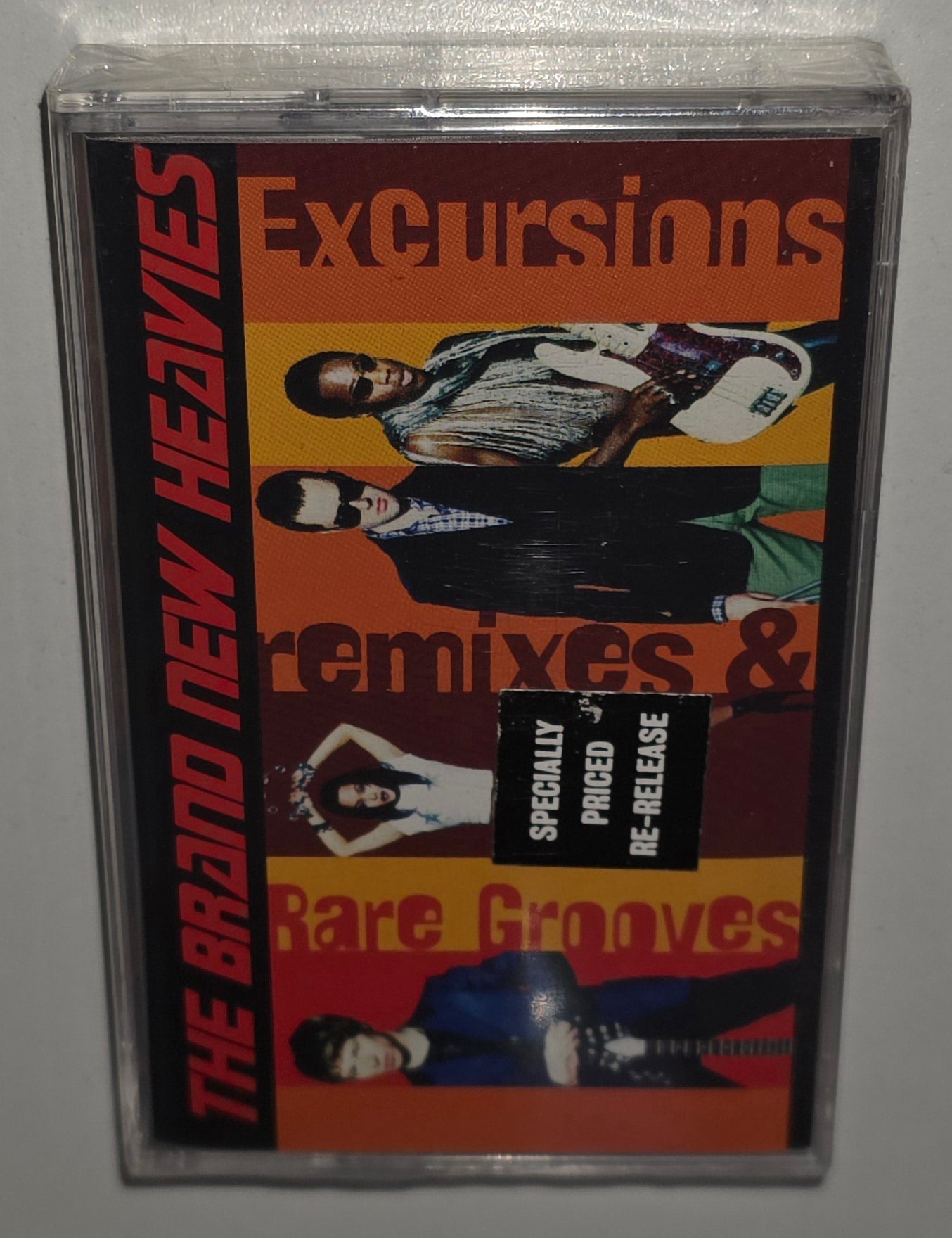 The Brand New Heavies – Excursions: Remixes & Rare Grooves (2017) (Cassette Tape)
