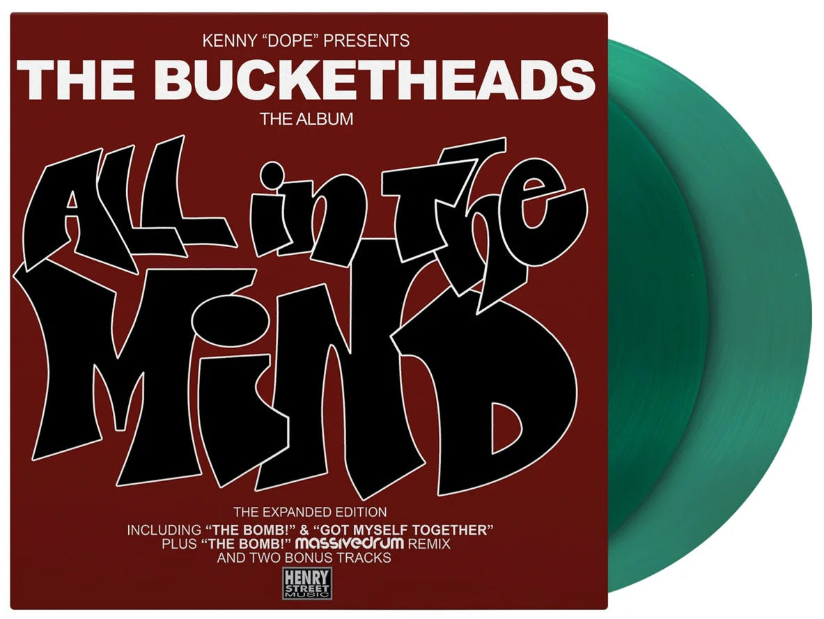 The Bucketheads - All In The Mind (The Expanded Edition) (2026 RSD) (Limited Edition Translucent Green Colour Vinyl LP)