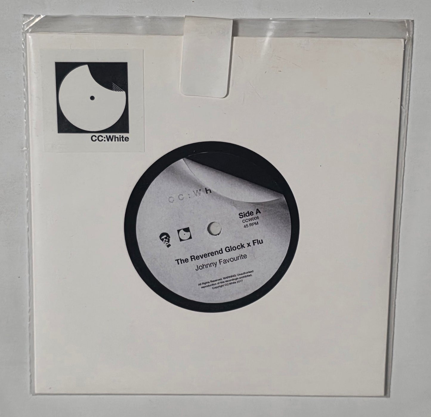 The Reverend Glock x Flu – Johnny Favourite (2019) (Limited Edition 7" Vinyl Single)