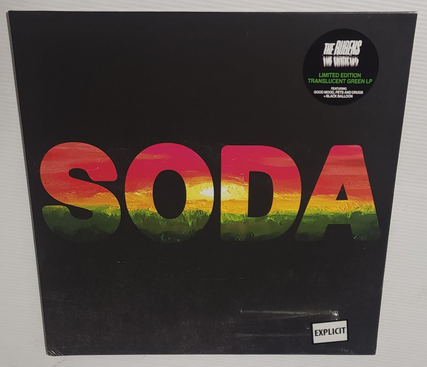 The Rubens – Soda (2024) (Limited Edition Translucent Green Colour Vinyl LP)