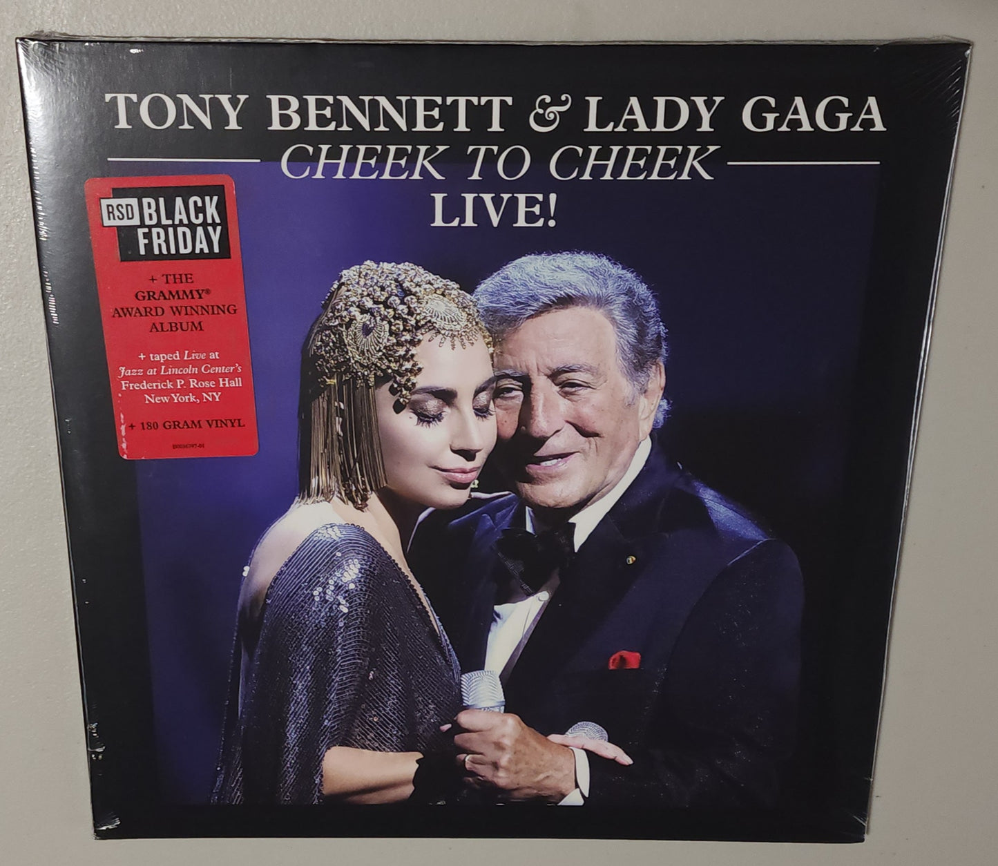 Tony Bennett & Lady Gaga – Cheek To Cheek Live! (2022 BF RSD) (Limited Edition Vinyl LP)