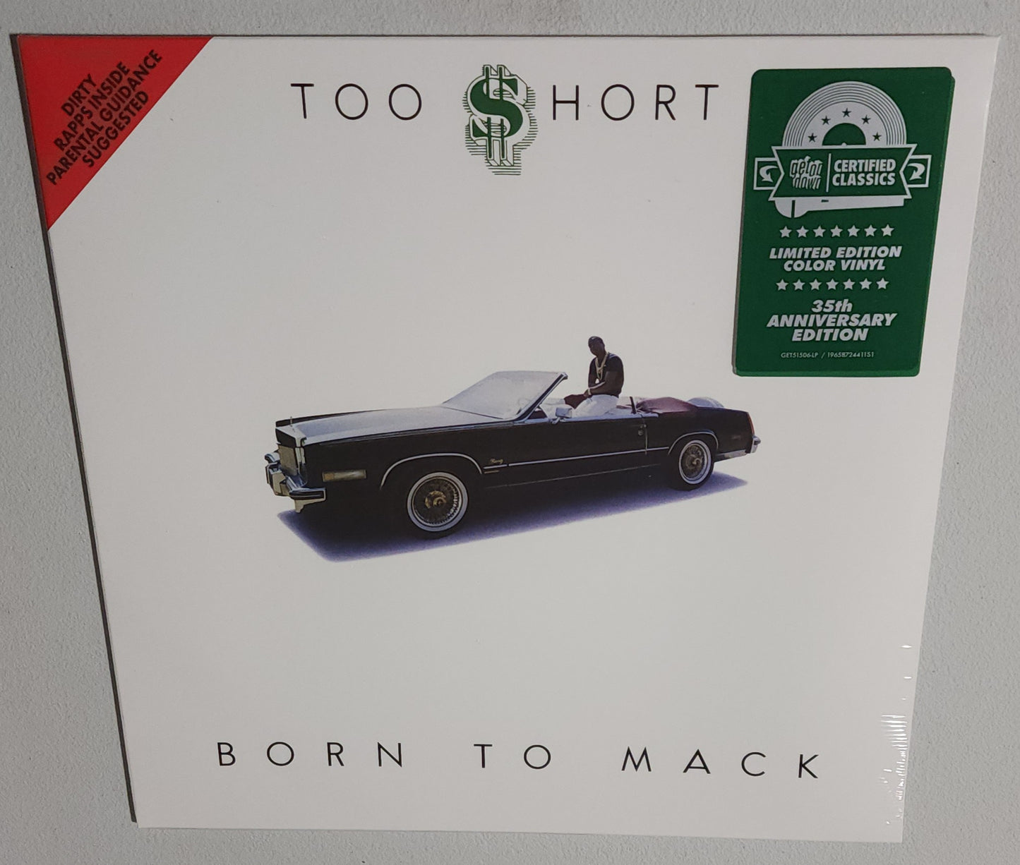Too $hort – Born To Mack (2023 Reissue) (Limited Edition Green Colour Vinyl LP)