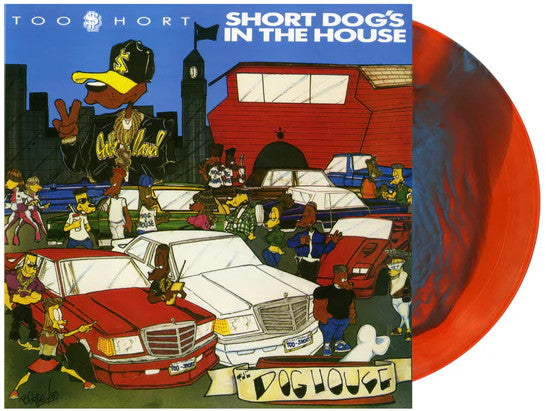 Too $hort - Short Dog's In The House (2025 Reissue) (Limited Edition Ruby & Blue Colour In Colour Vinyl LP)