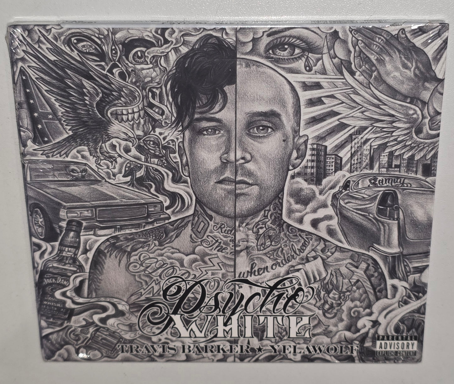Travis Barker & Yelawolf – Psycho White (2012) (CD)