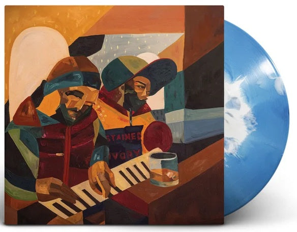 Traz & Discourse - Stained Ivory (2026) (Limited Edition Blue & White Colour Vinyl LP)