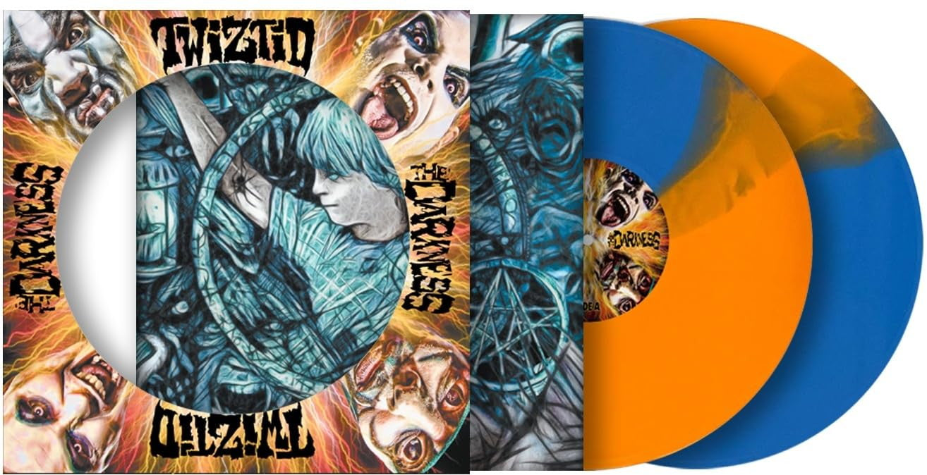 Twiztid - The Darkness (2024) (Limited Edition Blue & Orange Colour Vinyl LP)
