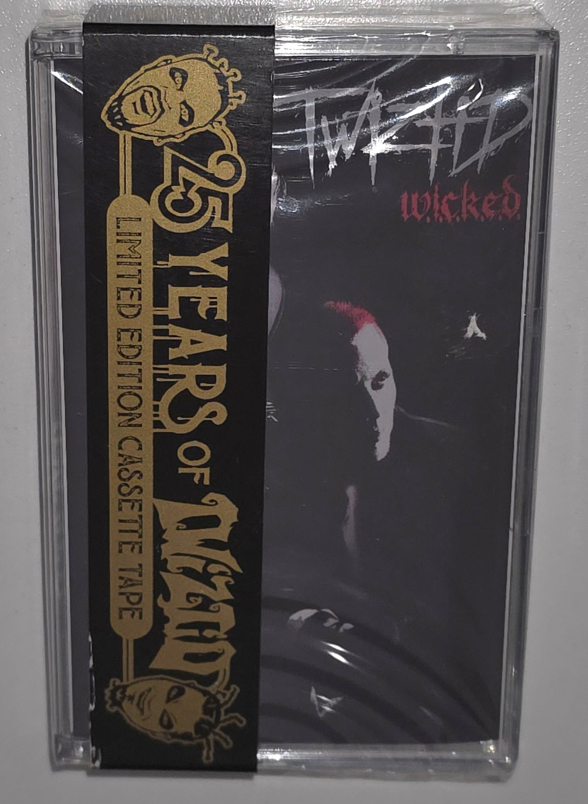 Twiztid – W.I.C.K.E.D. (2023) (Limited Edition Metallic Silver Colour Cassette Tape)
