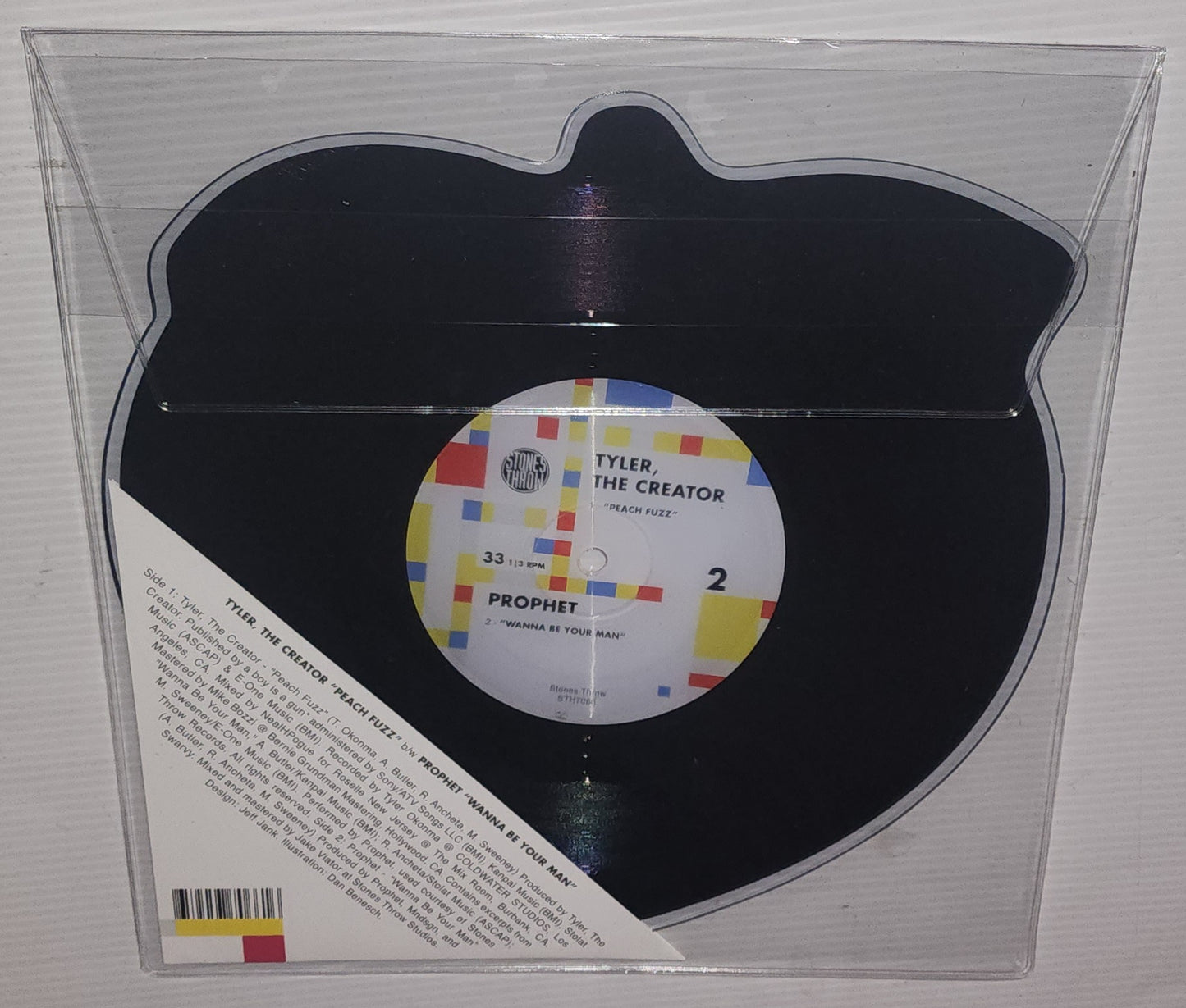 Tyler, The Creator & Prophet – Peach Fuzz / Wanna Be Your Man (2021) (Limited Edition Shaped 10" Picture Disc Vinyl Single)