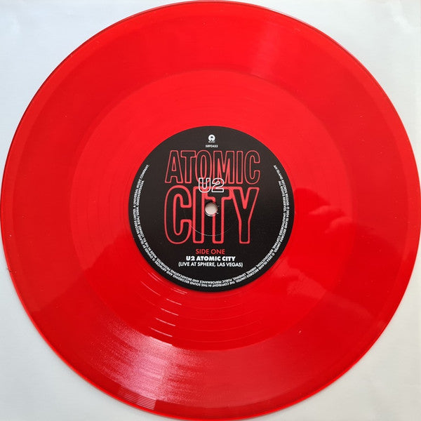 U2 – Atomic City (2024 RSD) (Limited Edition Red Colour 10" Vinyl EP + Poster)