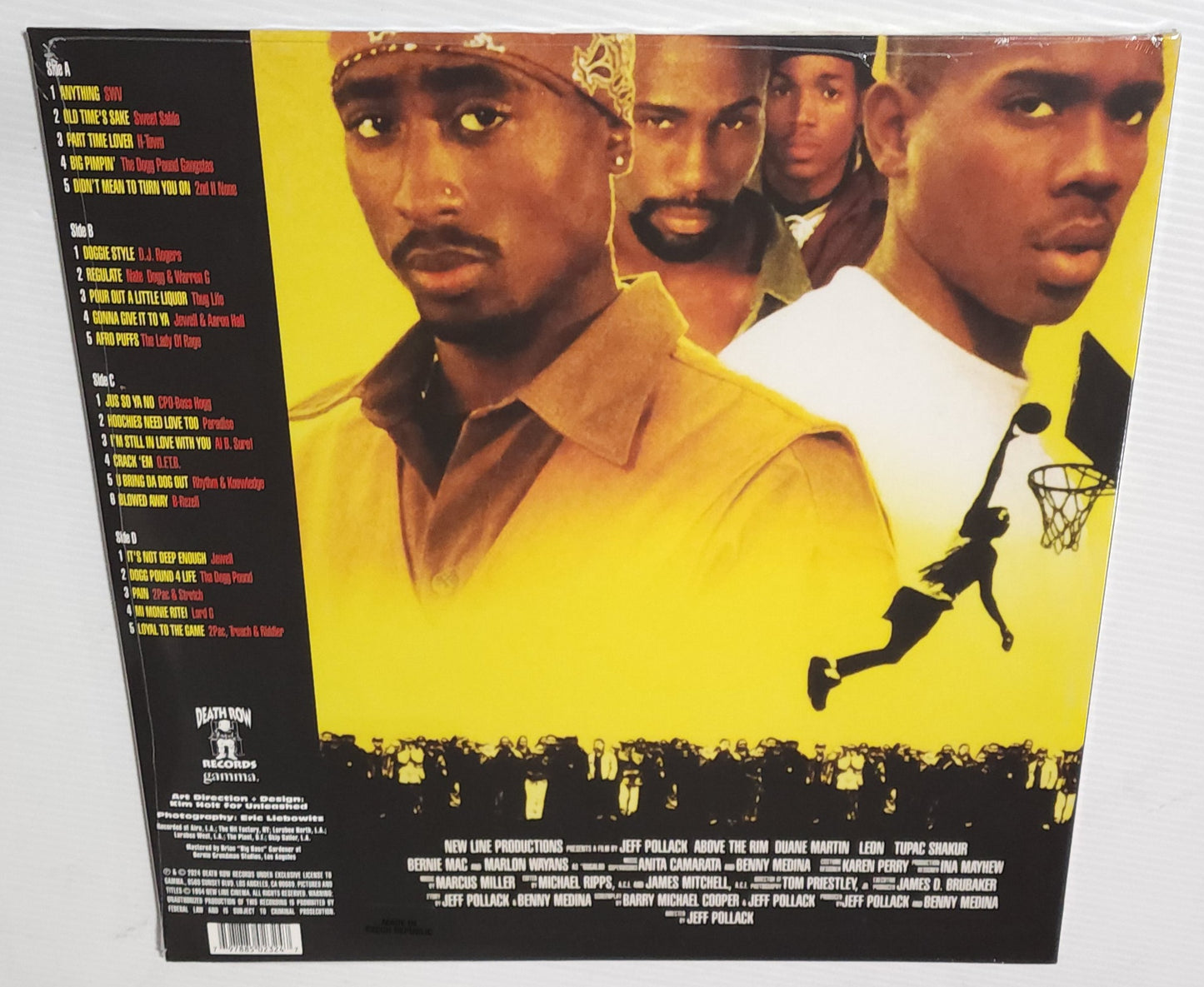 Various Artists - Above The Rim: 30th Anniversary (Translucent Yellow with Orange & Red Splatter 2LP)