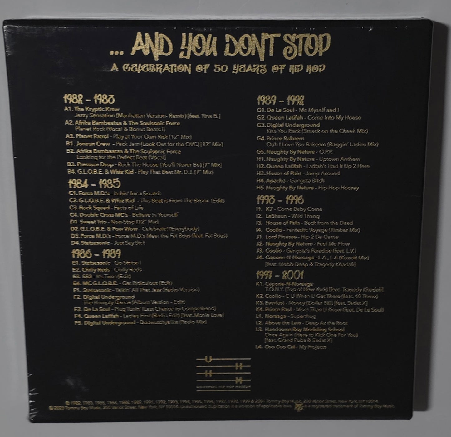Various Artists – ... And You Don't Stop - A Celebration Of 50 Years Of Hip Hop (2023) (Limited Edition 6LP Vinyl Boxset)