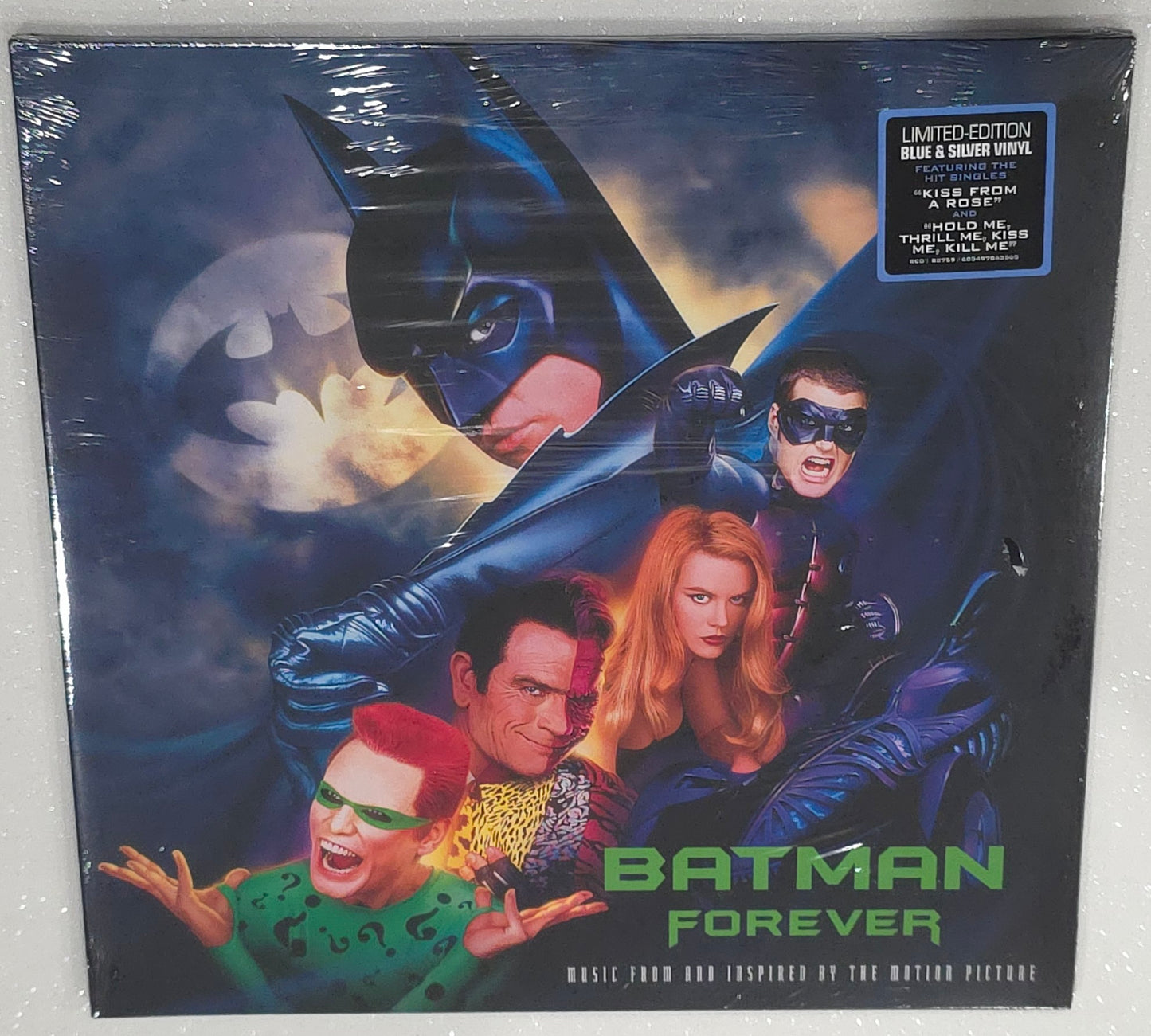 Various Artists – Batman Forever (Music From And Inspired By The Motion Picture) (2021) (Limited Edition Blue & Silver Colour Vinyl LP)