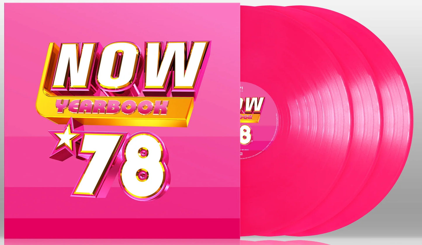 Various Artists – Now Yearbook '78 (2023) (Limited Edition Translucent Pink Colour Vinyl LP)
