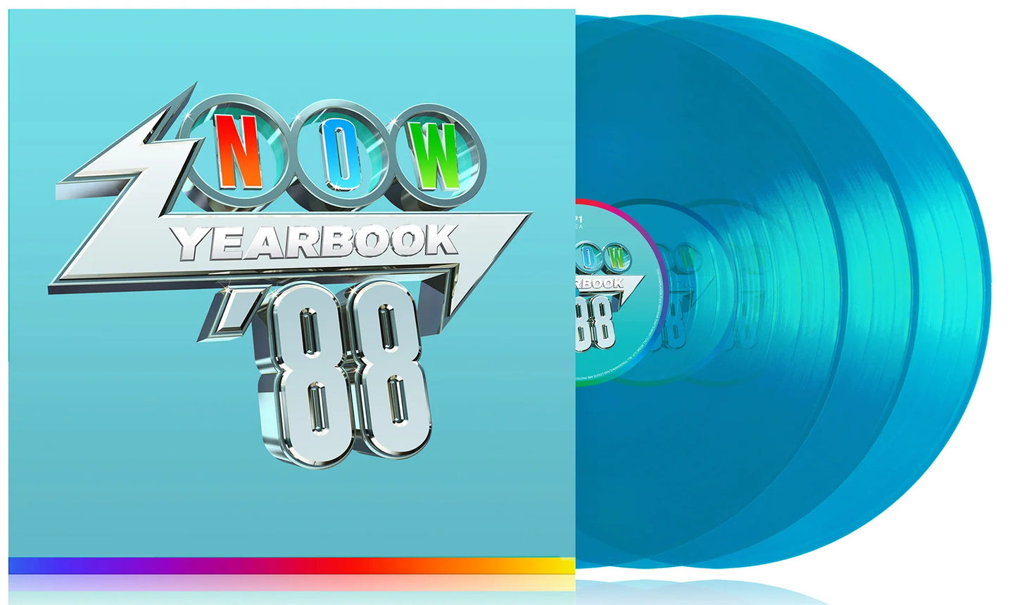 Various Artists – Now Yearbook '88 (2023) (Limited Edition Translucent Blue Colour Vinyl LP)