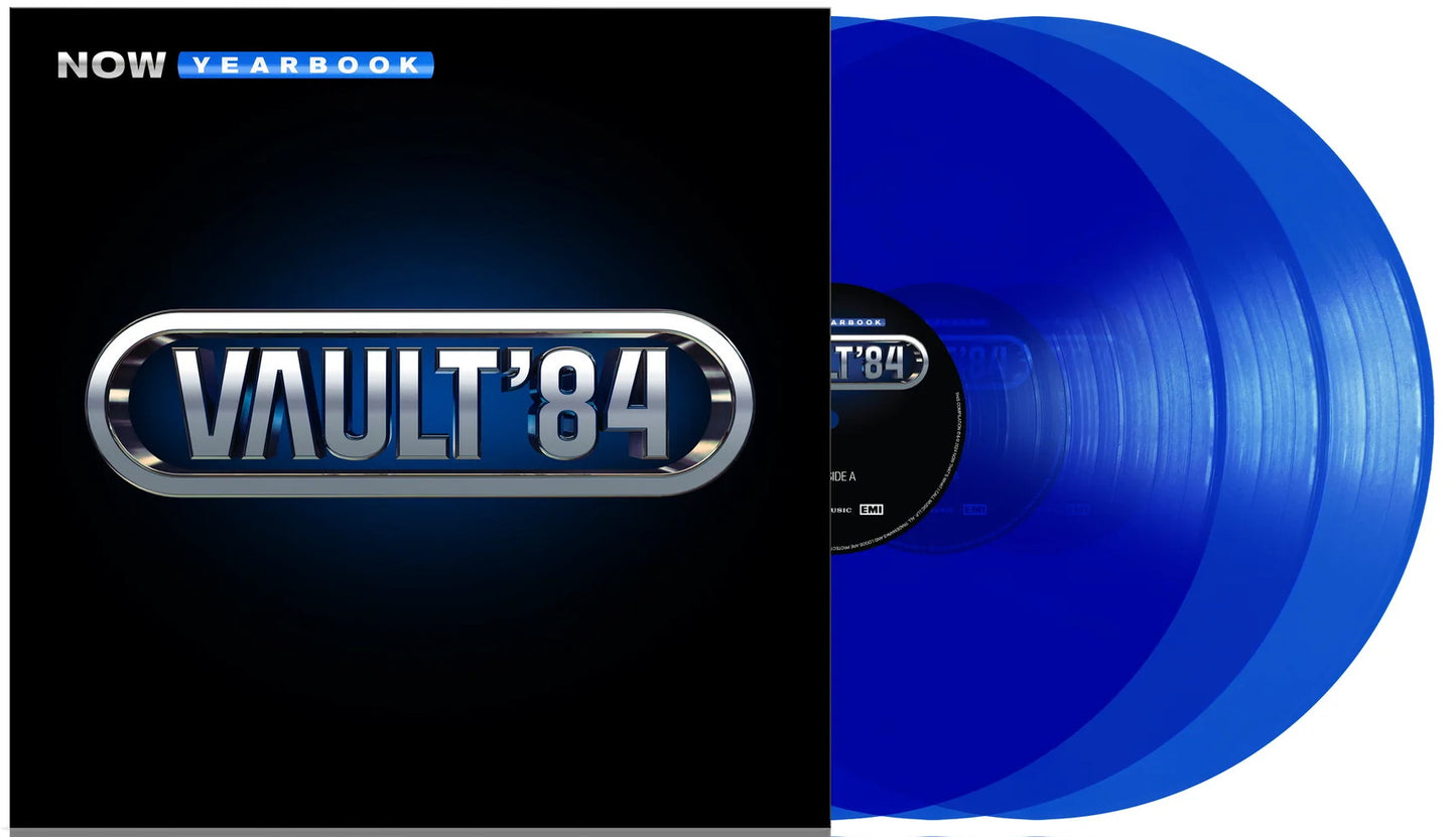 Various Artists – Now Yearbook Vault '84 (2024) (Limited Edition Transparent Blue Colour Vinyl LP)