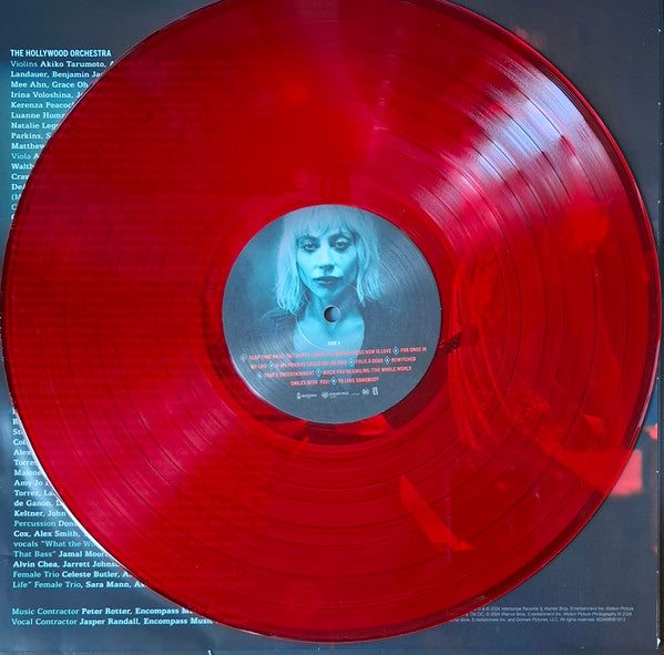 Lady Gaga, Joaquin Phoenix & Nick Cave - Joker: Folie à Deux (Music From The Motion Picture) (2024) (Limited Edition Translucent Red Colour Vinyl LP)