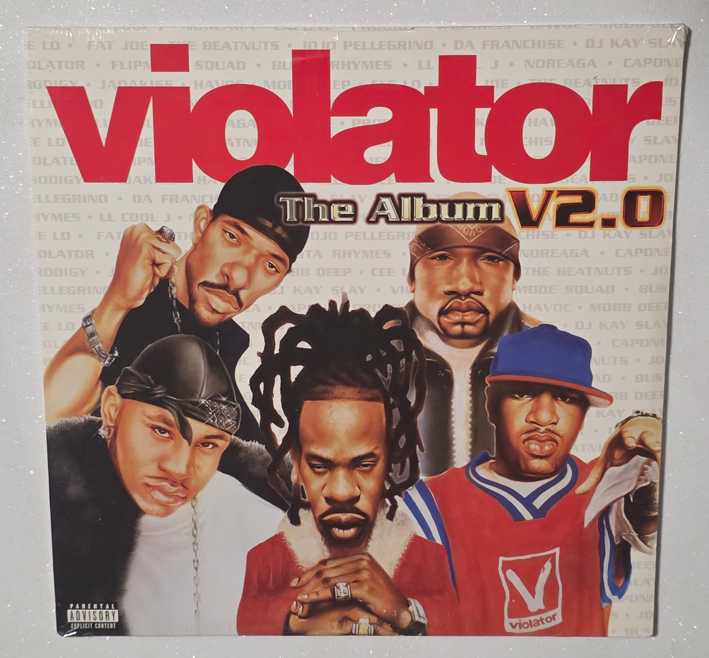 Various Artists– Violator The Album V2.0 (2001) (Vinyl LP)