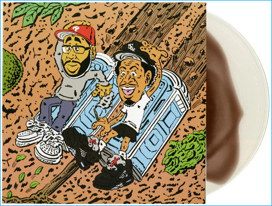 Vic Spencer & Small Professor – Mudslide (2022 Reissue) (Brown & White Swirl Colour Vinyl LP)