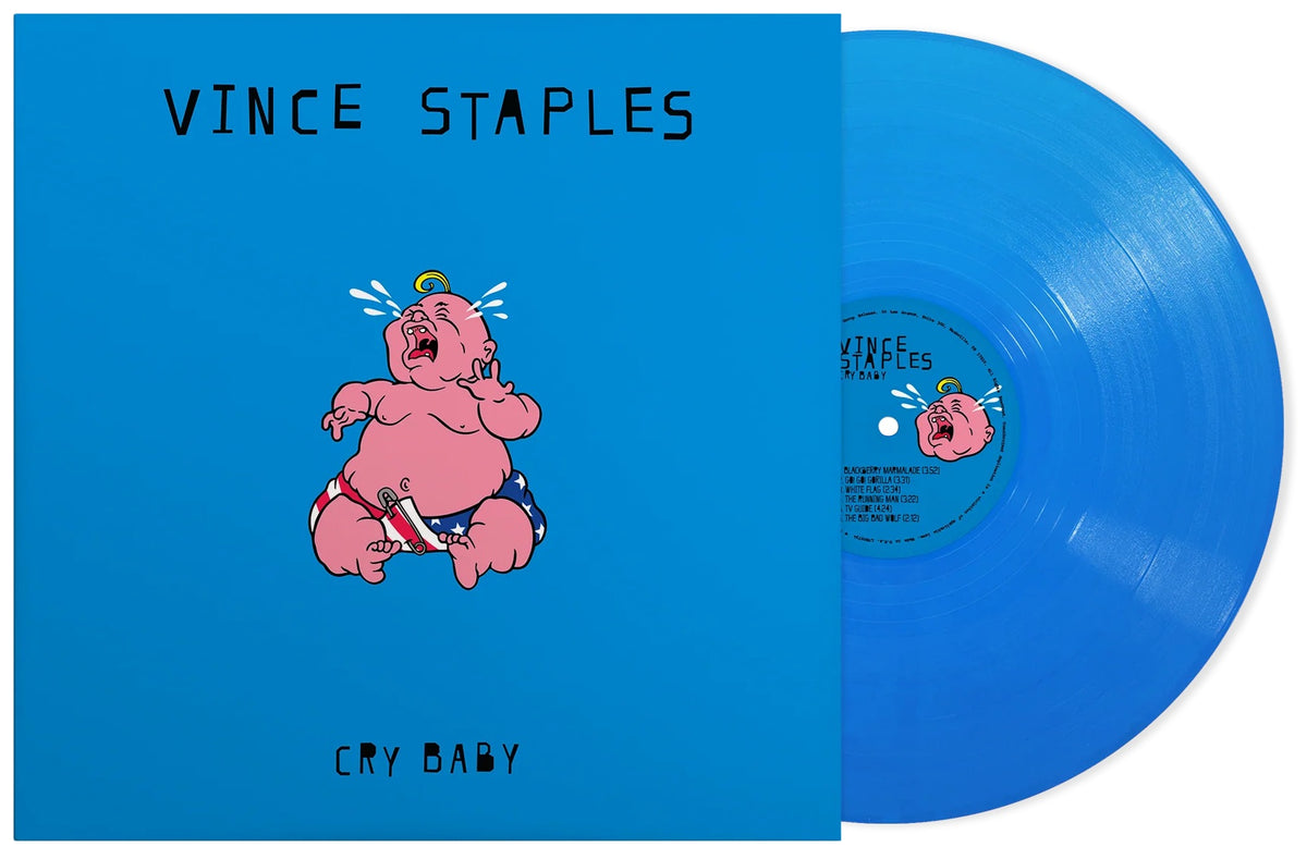 Vince Staples – Cry Baby (UK Edition) (2026) (Limited Edition Baby Blue Colour Vinyl LP)