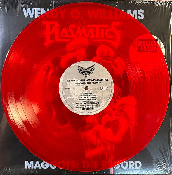 Wendy O. Williams / Plasmatics – Maggots: The Record (2023 BF RSD) (Limited Edition Lipstick Red Colour Vinyl LP)
