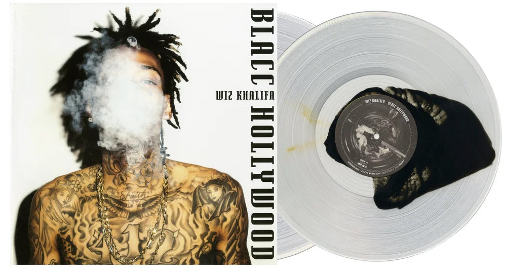 Wiz Khalifa - Blacc Hollywood (2024 Reissue) (Limited Edition Blacc Tattoo In Clear Colour Vinyl LP)