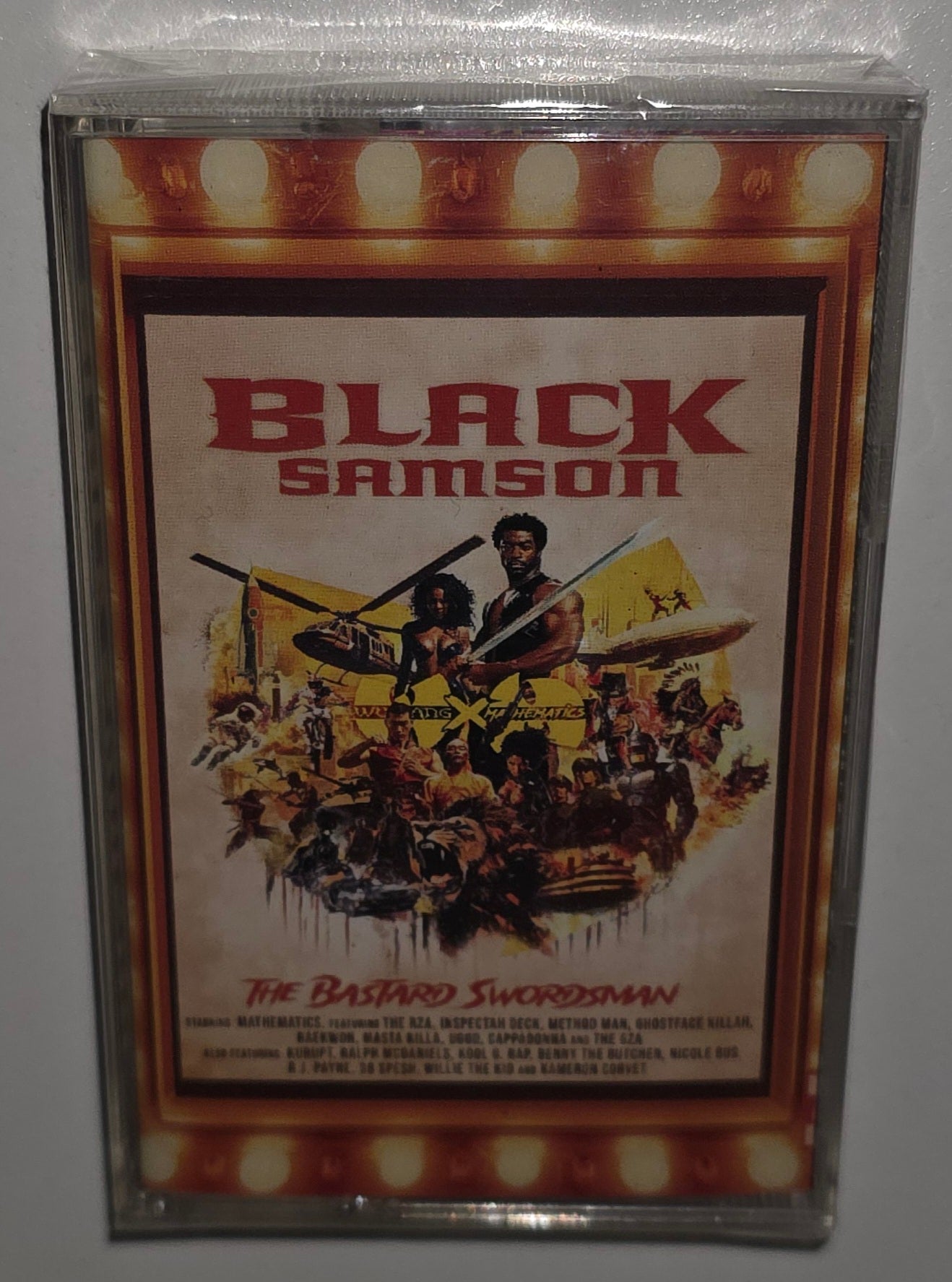 Wu-Tang Clan X Mathematics – Black Samson, The Bastard Swordsman (2025) (Limited Edition Cassette Tape)