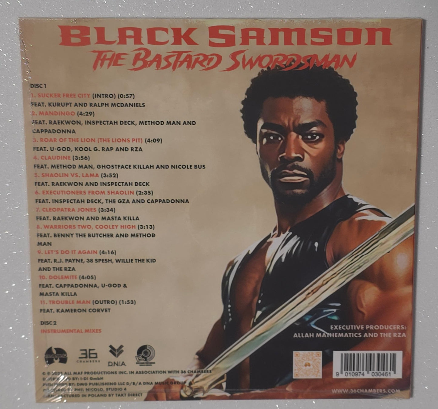 Wu-Tang & Mathematics – Black Samson, The Bastard Swordsman (Deluxe Edition) (2025) (2CD Set)