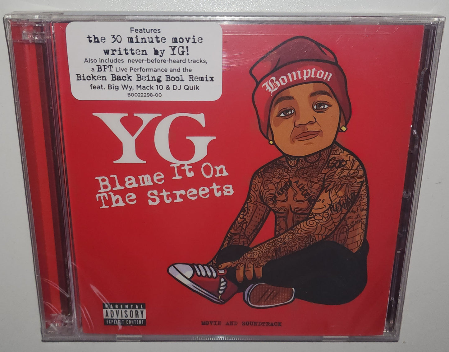 YG – Blame It On The Streets (2014) (Limited Edition CD + DVD Set)