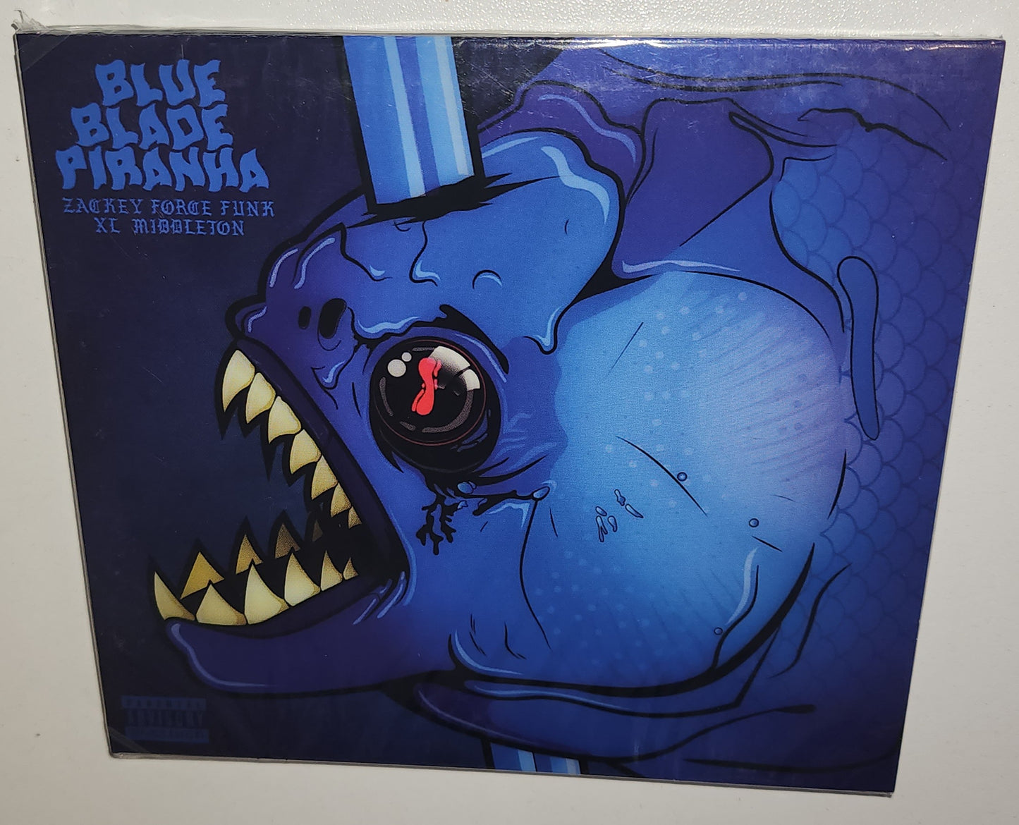 Zackey Force Funk & Xl Middleton – Blue Blade Piranha (2023) (CD)