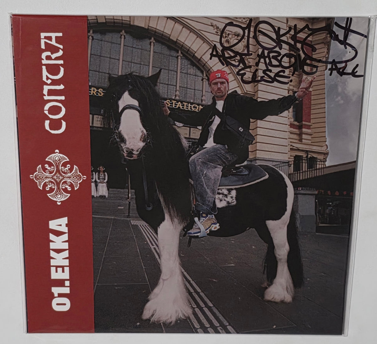 01.Ekka & Grief Gang - Contra *Autographed* (2026) (Limited Edition 10" Vinyl LP)