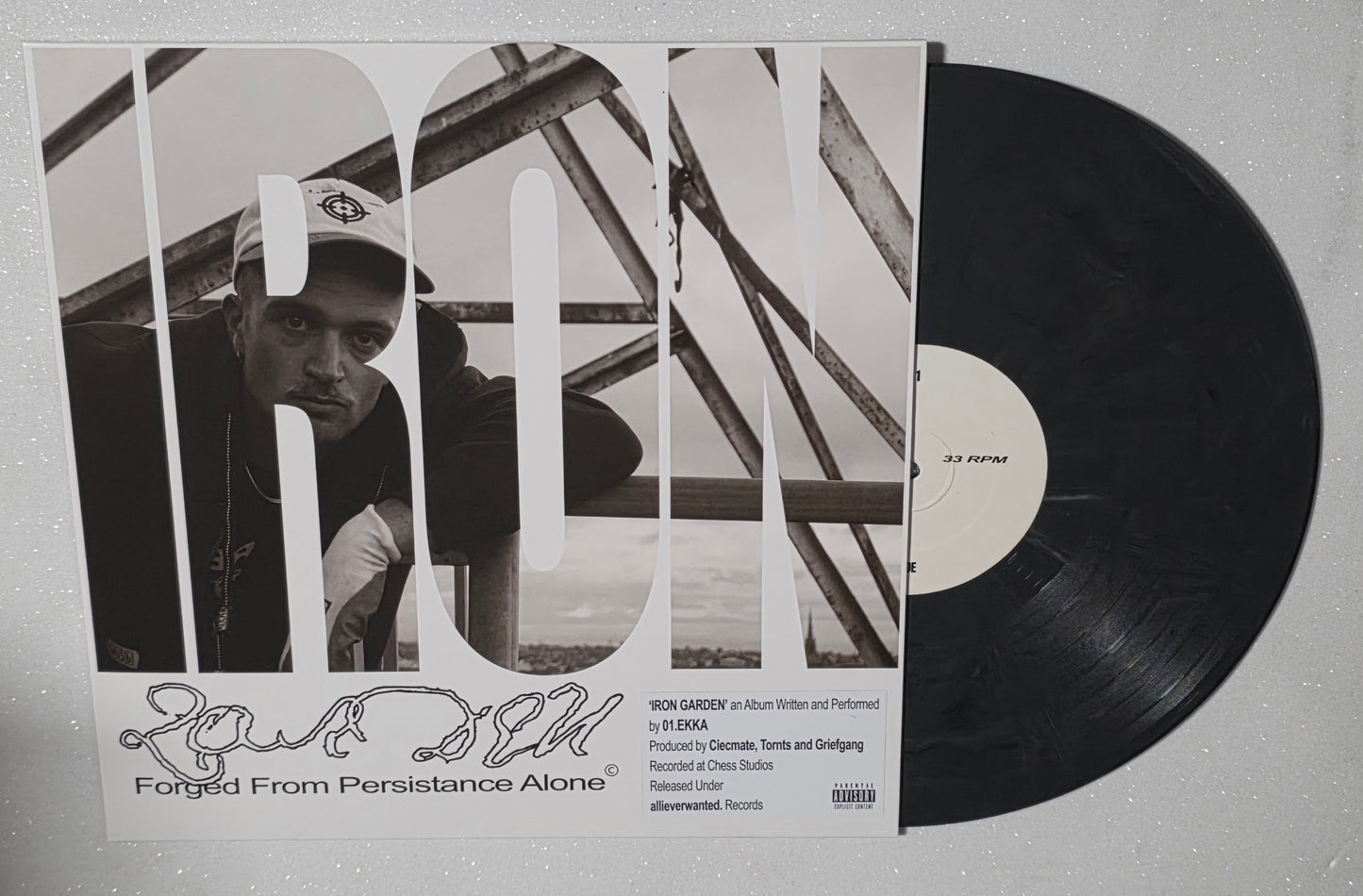 01.EKKA - Iron Garden (2024) (Limited Edition Grey Marble Colour Vinyl LP)