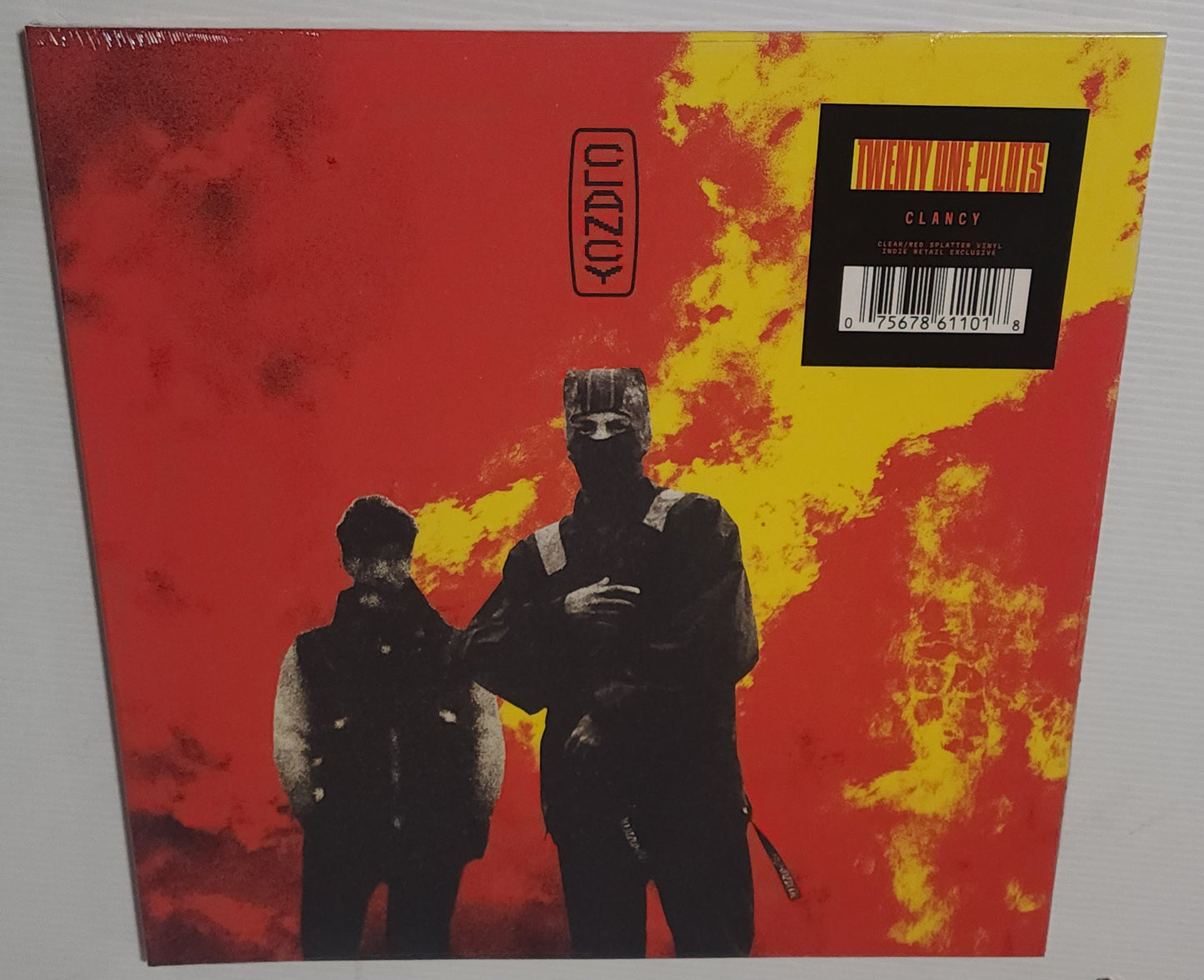 Twenty One Pilots -  Clancy (2024) (Indie Store Exclusive Clear with Red Splatter Colour Vinyl LP)