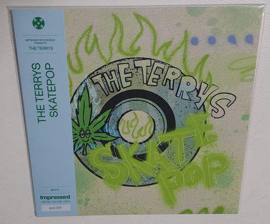 The Terrys – Skate Pop (2024 RSD) (Limited Edition Green Colour Vinyl LP)