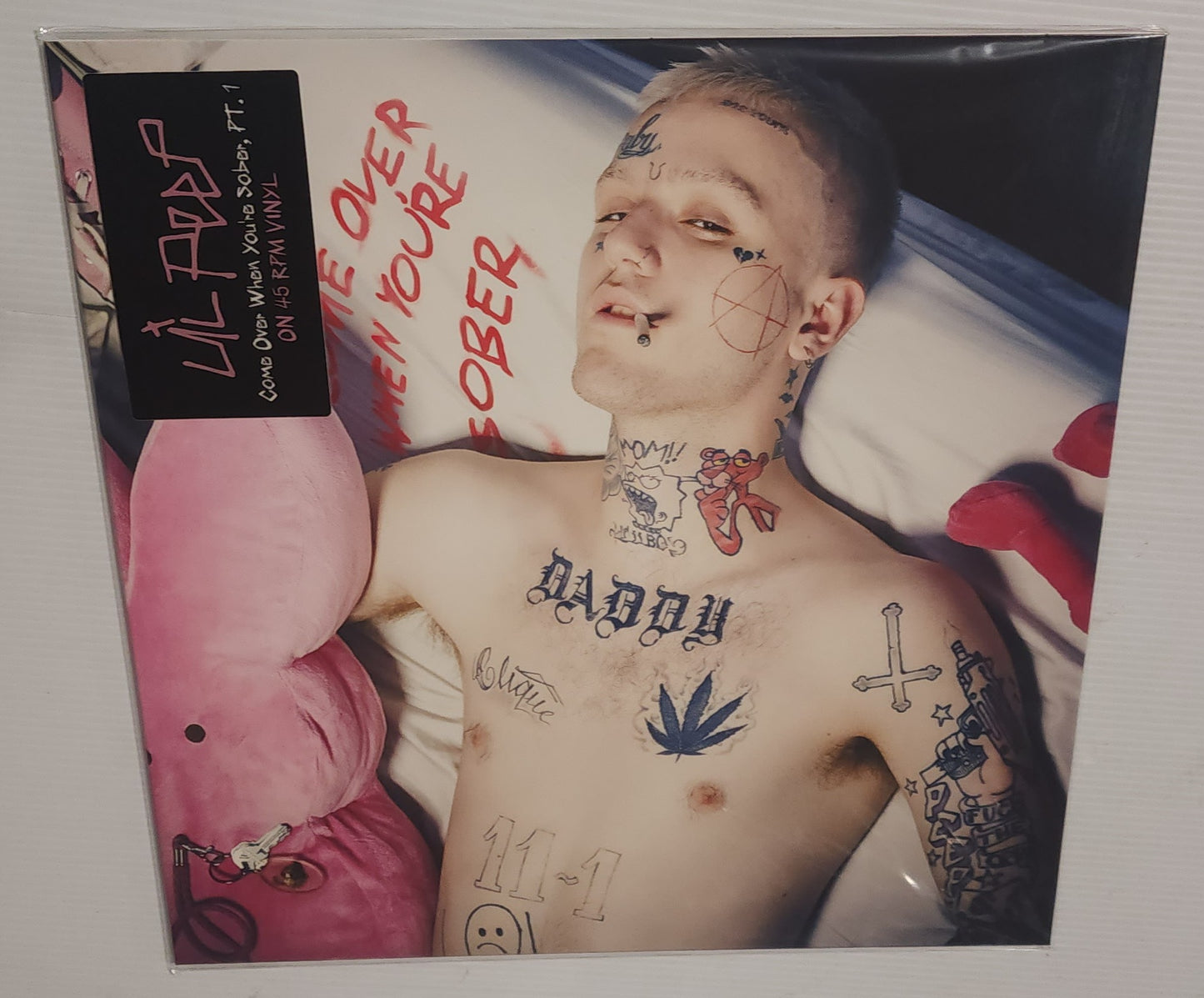 Lil' Peep - Come Over When You're Sober, Pt.1 (2024 Reissue) (Limited Edition Pink In Clear Colour Vinyl LP)
