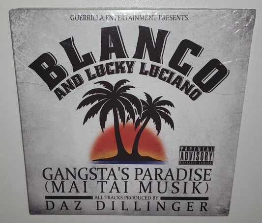Blanco & Lucky Luciano ‎– Gangsta's Paradise (Mai Tai Musik) (2013) (CD)