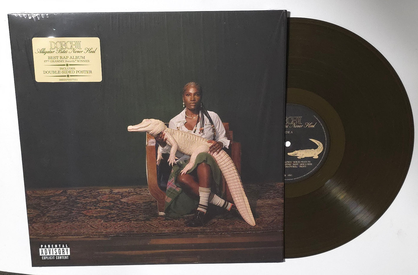 Doechii - Alligator Bites Never Heal (2024) (Limited Edition Translucent Hazel Colour Vinyl LP)