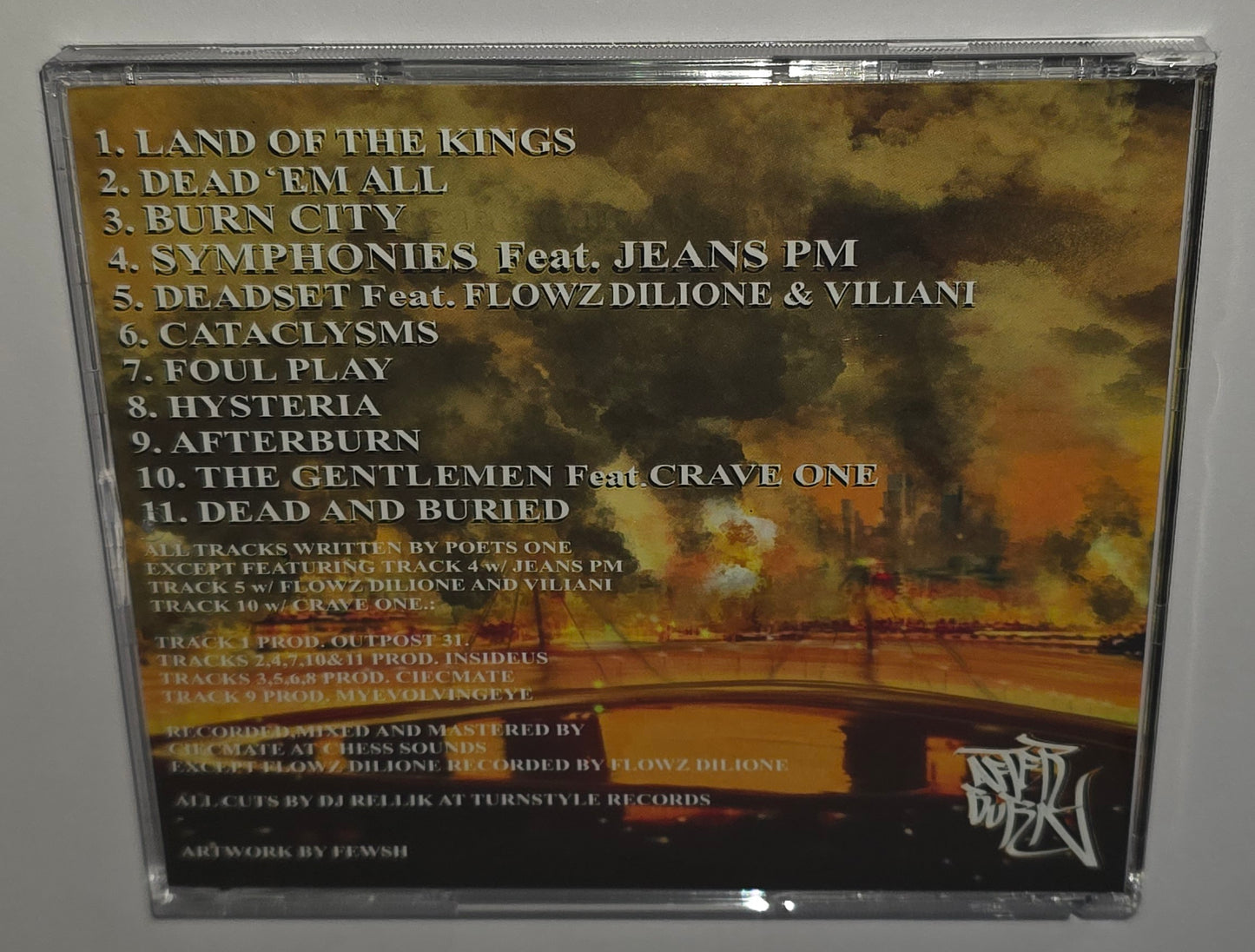 Poets One - Afterburn (2025) (Limited Edition CD)